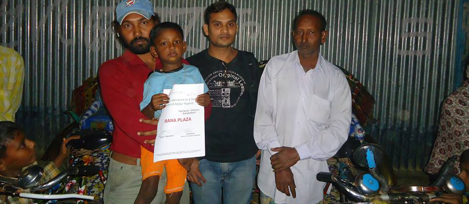 Read more about the article ABDUR RASHID, PROVIDED WITH TWO RICKSHAWS